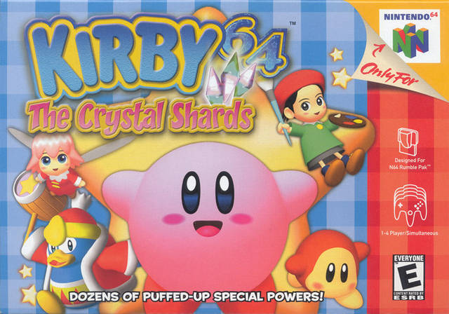 Kirby 64: The Crystal Shards cover