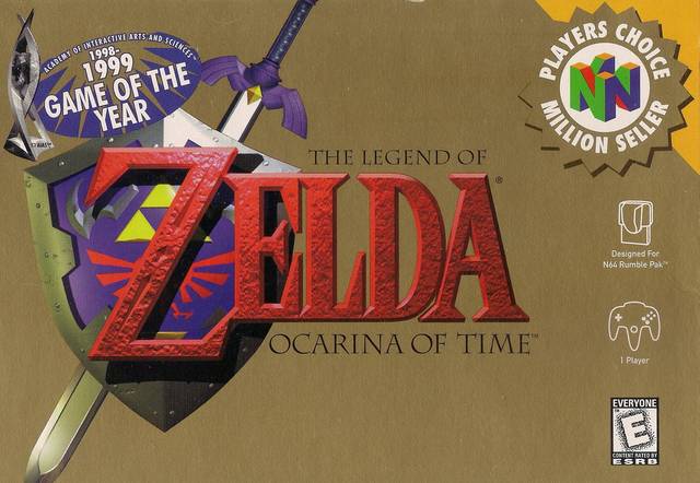 Legend of Zelda: Ocarina of Time cover